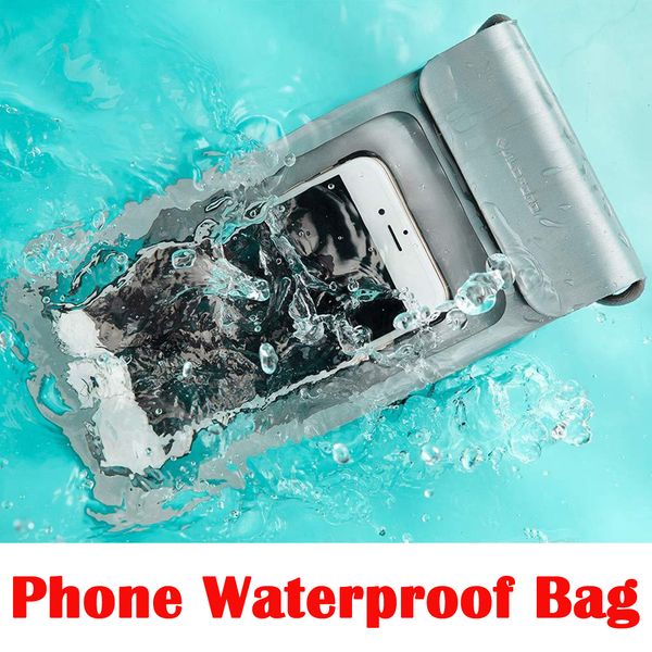 

mobile phone waterproof bag rain riding swimming transparent dustproof waterproof and dustproof scratch resistant