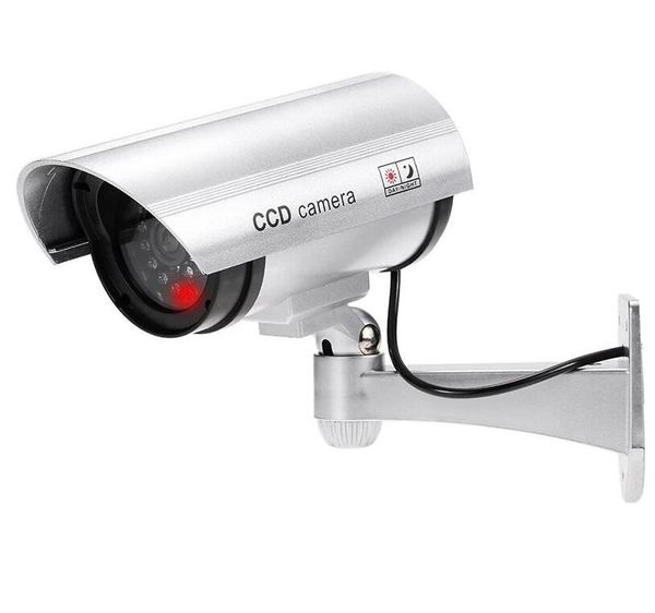 

dummy fake camera video surveillance fake camera led simulated security monitor signal generator outdoor cctv home security supplies lsk807