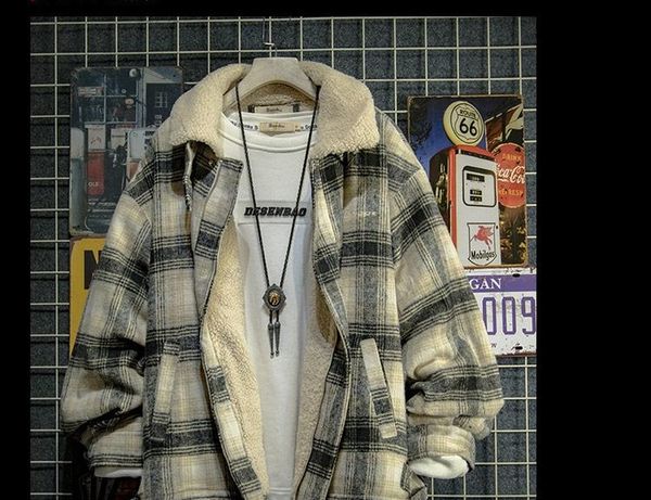 

thermal padding trench coats streetwear mens fashion winter puffy jackets new fleece thicken warm parkas casual anorak kk60mf, Black