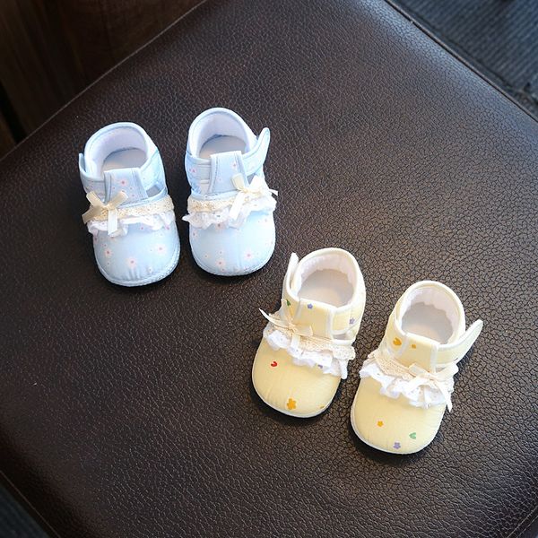 

spring and autumn baby shoes cloth canvas shoes soft bottom princess toddler girls