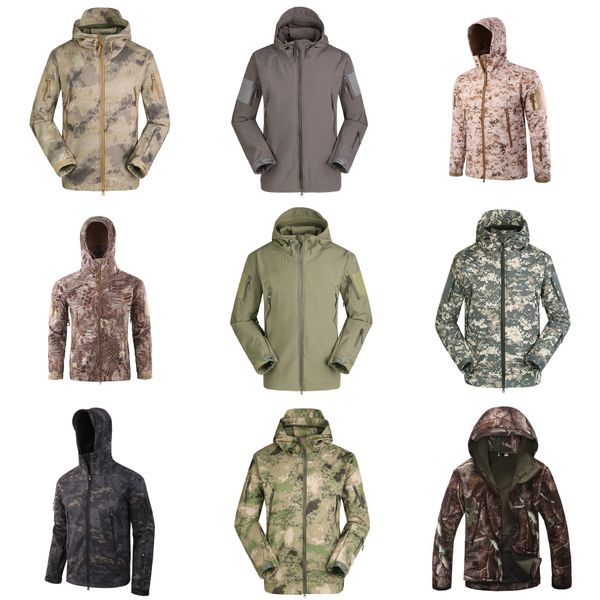 

2020 mens designer hooded jackets windbreaker sportswear new spring autumn casual jacket clothing collar plaid printed slim jacket#402, Black;brown