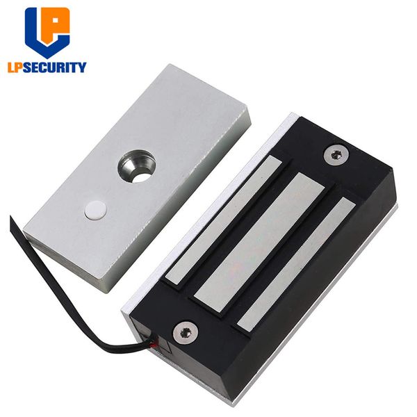 

12v 24v 60kg electronic electric magnetic lock fail safe em locks holding force electromagnetic for door entry access