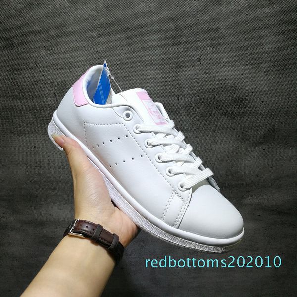 

smith casual shoes raf simons stan smiths spring copper white pink black fashion man leather brand woman man shoes flats sneakers r10