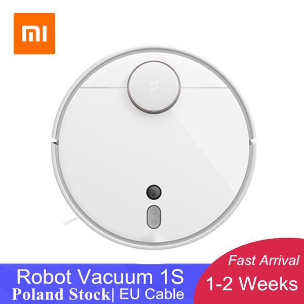 

euro stock tax xiaomi mi robot vacuum cleaner 1s for home automatic sweep planned cleaning wifi app control lds&camera navigation