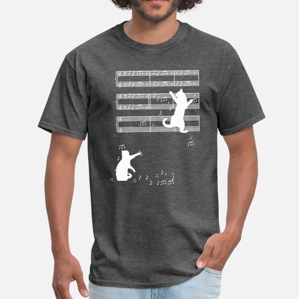 

music cat t shirt men anti-wrinkle short sleeve s-xxxl kawaii anti-wrinkle basic summer pattern shirt