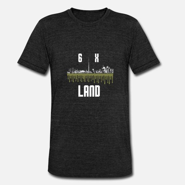 

6ixland logo t shirt men customized 100% cotton o neck clothing loose basic summer family shirt