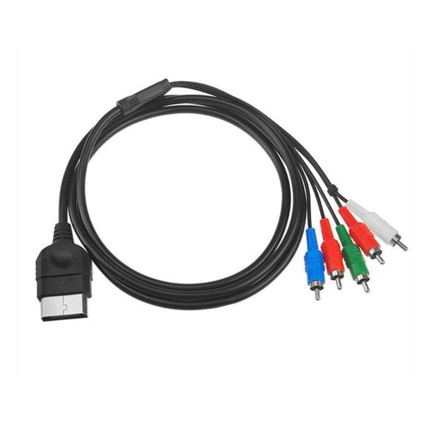 

audio cables & connectors 1.5m 1080p component hdtv rca av video composite cable with 5 plug for xbox 360 game equipment accessories