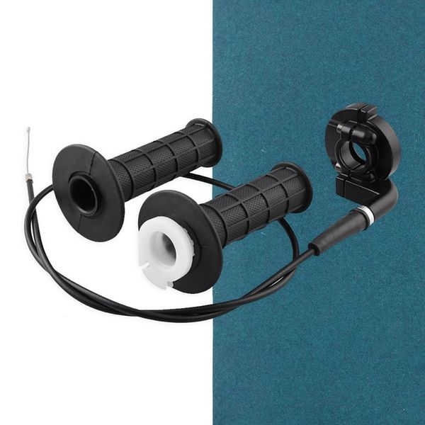 

мотоцикл летно 7/8" 22мм ручка дросселя зажим рукоятка с ограничителем twist кабель для 50-250cc atv quad pit велосипед грязи мотокросса