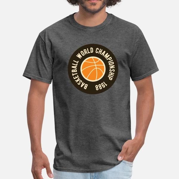 

basketball world championship 1988 t shirt men print short sleeve size s-3xl gents sunlight building summer style cool shirt