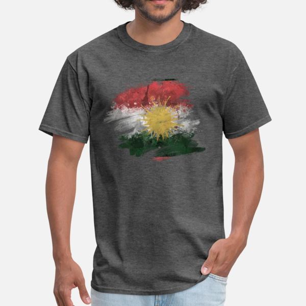 

kurdische flag t shirt men personalized tee shirt s-3xl normal famous building summer standard shirt