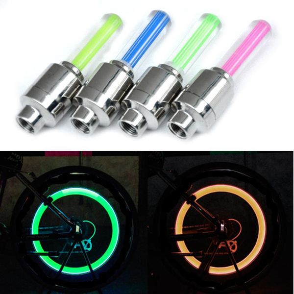 

flash neon flys lamp decoration lights bike lights tire valve cap fire bicycle wheel spoke wheel led newclipper oqxfi