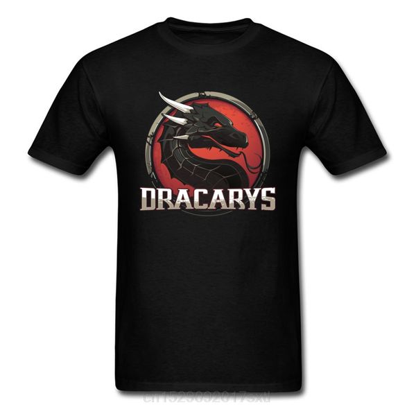 

dracarys tshirt mans tees black clothing men t shirt fitted custom dragon t-shirt
