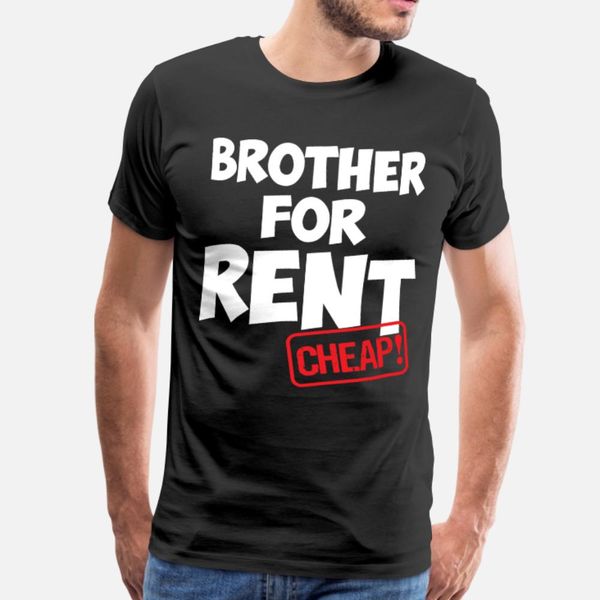 

брат аренда смешные отпрыски семьи тенниска мужчины персонализированные 100% хлопок s-xxxl отдыха сумасшедшая удобная весна письмо рубашки