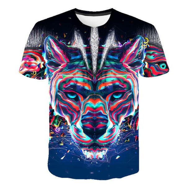 

3d new tiger animal 3d print shirts anime hentai hentai men clothing