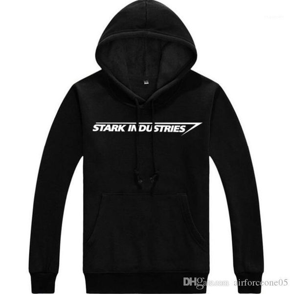 

pullovers designer spring hoodie sark industries mens hoodies hooded casual fashion sweatshirts long sleeved, Black