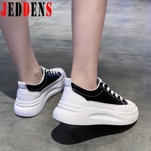 

lightweight women's flat shoes fashion wild ladies sneakers thick bottom shoes woman 2020 casual for women trainers m10, Black