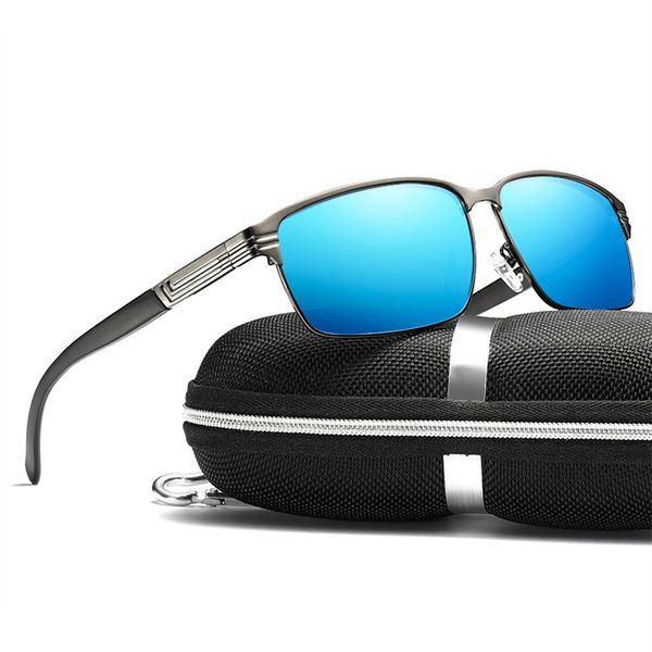 

men's polarized sunglasses men driving black frame sun glasses male eyewear goggle uv400 gafas de sol, White;black