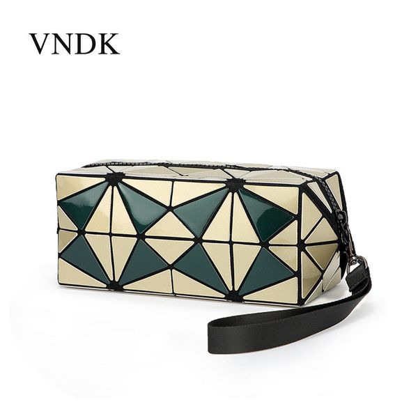 

leather luggage tag2020 factory spot new rhombus fashion casual womens coin purse geometric folding cool clutch bag ins womens bag purse hoo