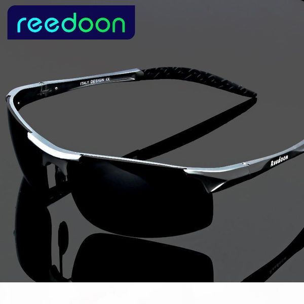 

2017 polarized men's sunglasses aluminum magnesium frame car driving sunglasses men sports for fishing golf 8177, White;black