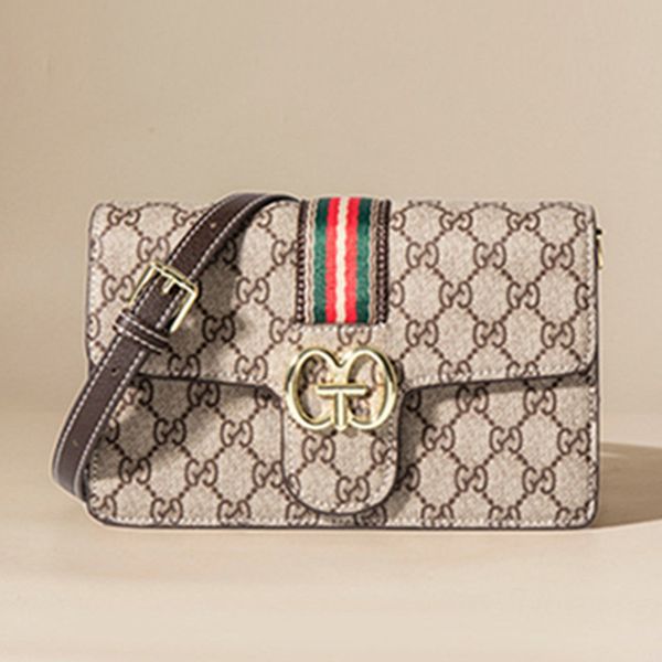 

fashion leather brand designer bags women 2020 new square bag high texture trendy messenger bag