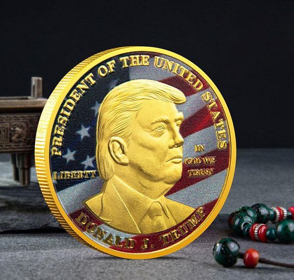 

president donald coin 2020 president united states badge 45th commemorative election the trump american metal bdegarden jilpz