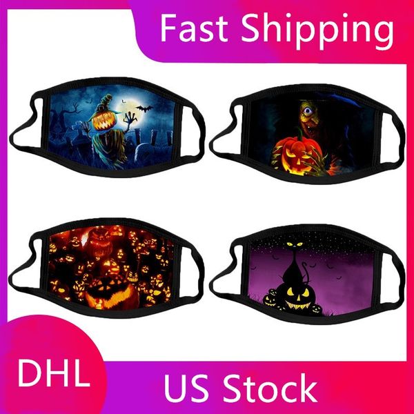 

halloween pumpkin moon party mask 3d party masks magic clown mask face protection mask washable reusable face masks with filter fy9184