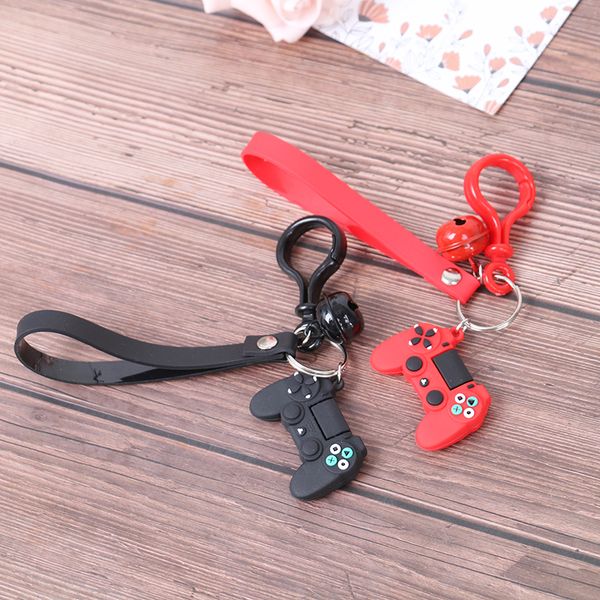 

key chain творческого видео игры ручка брелок творческого джойстик модель брелок для ключей держателя аксессуар высокого качества, Silver