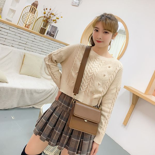 

new style shoulder bag messenger bag small square fashion women