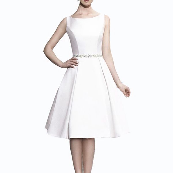 

jewel шеи атласная homecoming платья с кристал sash кнопка 2021 колено длина vestidos платье партии cortos, Blue;pink