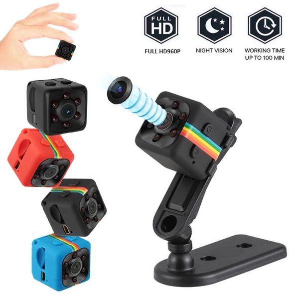 

960p sq11 smart mini camera mini flexible night anti-vertigo with motion detection ip p2p camera 2020
