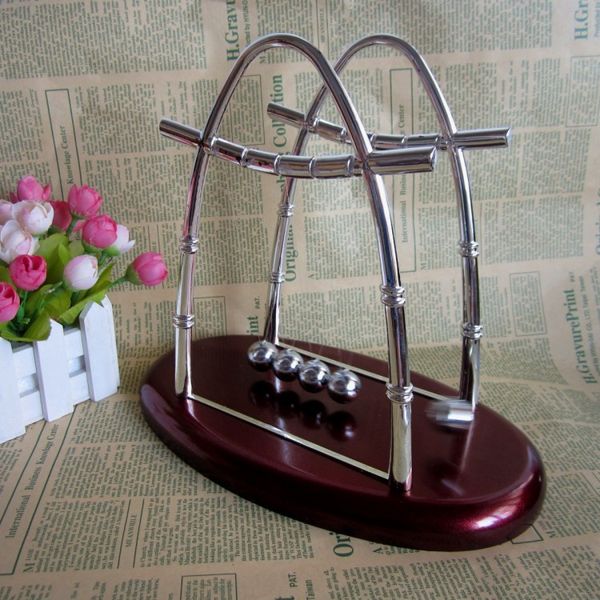 

large and small number sail-shaped newton pool ball permanent transfer ball office creative decoration gift boutique