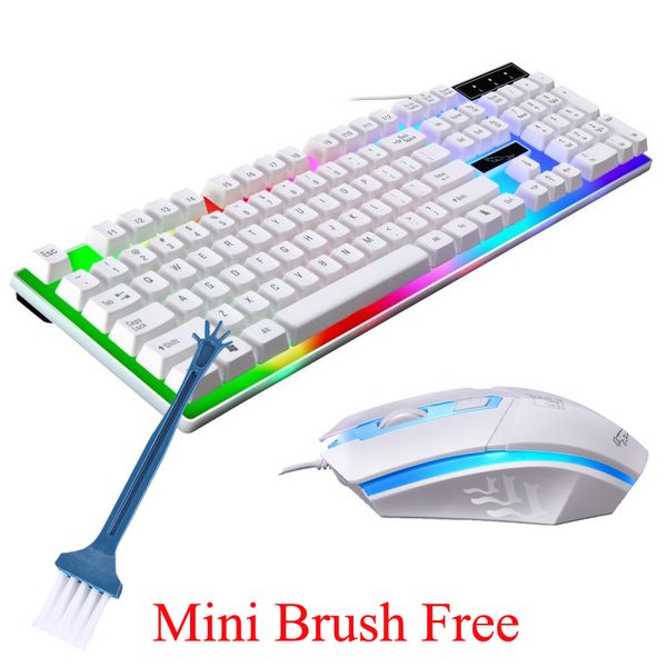 

клавиатура и мышь наборы для ноутбуков desktop 104 keycap проводная usb водонепроницаемая клавиатура 1600dpi usb мышь мыши для офиса домашне