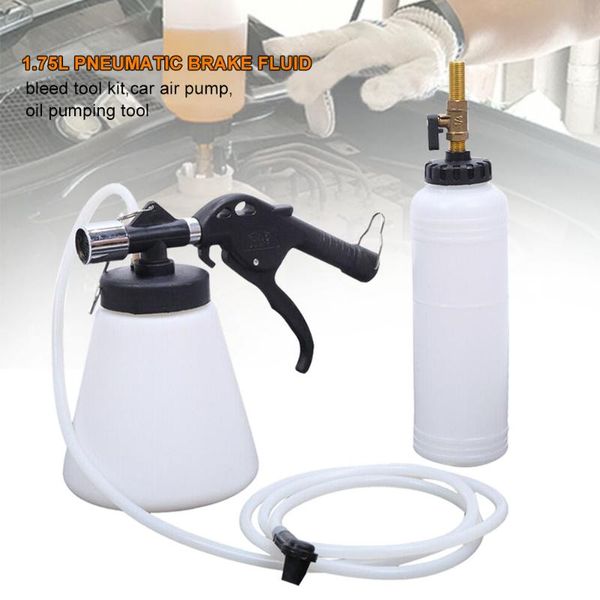 

shift empty air extractor maintenance engine care auto car charging oil drain pneumatic brake fluid bleeder kit