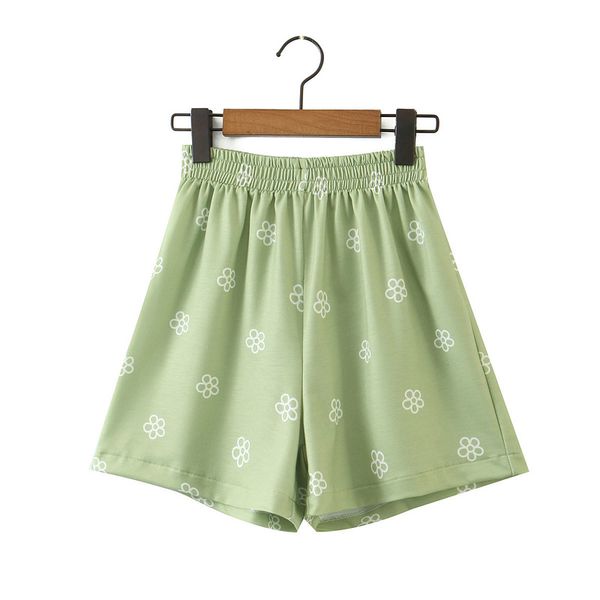 

women's shorts fashion women the europe and united states summer 2021 xl - 3178 printed elastic waist, White;black