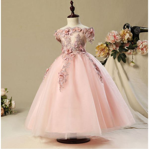 

2020new design flower girl dresses for wedding, Red;yellow