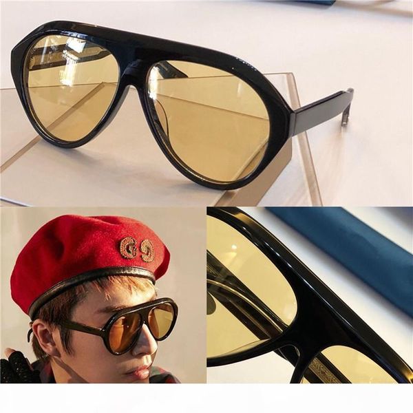 

fashion designer sunglasses 0479 classic pilot frame simple style womens glasses uv400 lens protection eyewear with original box, White;black