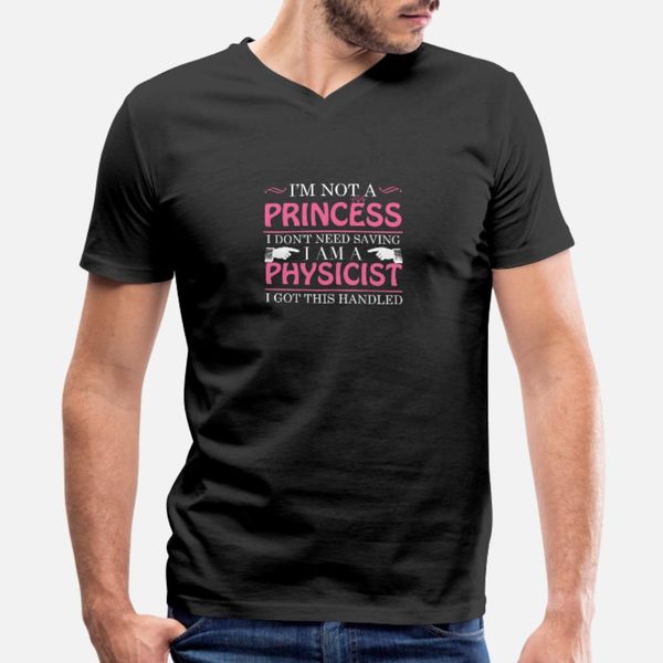 

not princess im physicist physics women t shirt men character cotton plus size 3xl letters loose new fashion spring autumn slim shirt