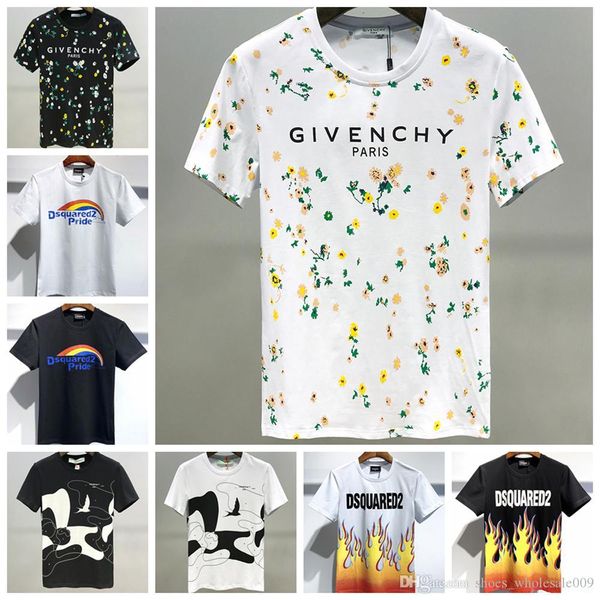

supplier brand luxury 20ss women mens designer t shirts sweatshirt t shirt herren firmata tee italian designer cdg summer 1t174, White