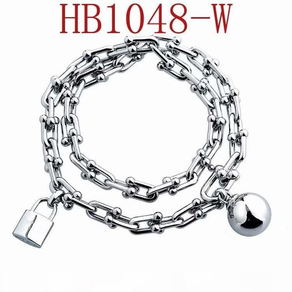 

2019 fashion new rose gold 316l stainless steel screw bangle bracelet t brand designer bracelet for women ladies fashion bracelet, Black