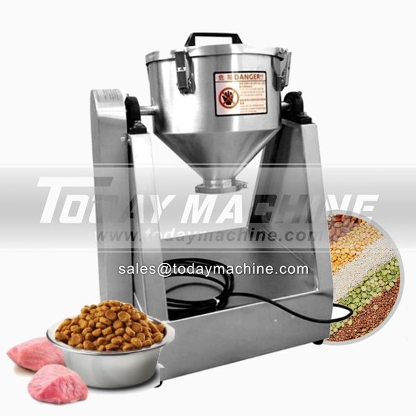 

pharmaceutical double cone dry powder mixer for spice making chilli powder mixing machine