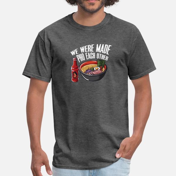 

made pho each other sauce couples vale t shirt men designs short sleeve size s-3xl kawaii anti-wrinkle new fashion spring pattern shirt