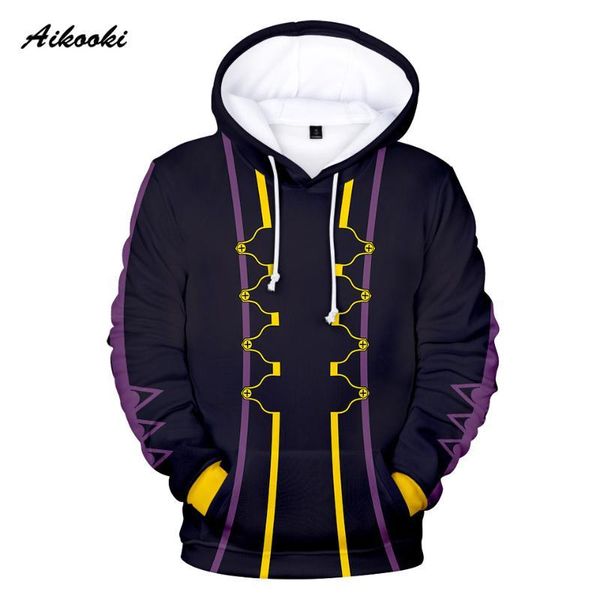 

fishion 2020 fire emblem hoodies men women sweatshirts hoody 3d print game fire emblem hooded boy girls polluvers winter clothes, Black