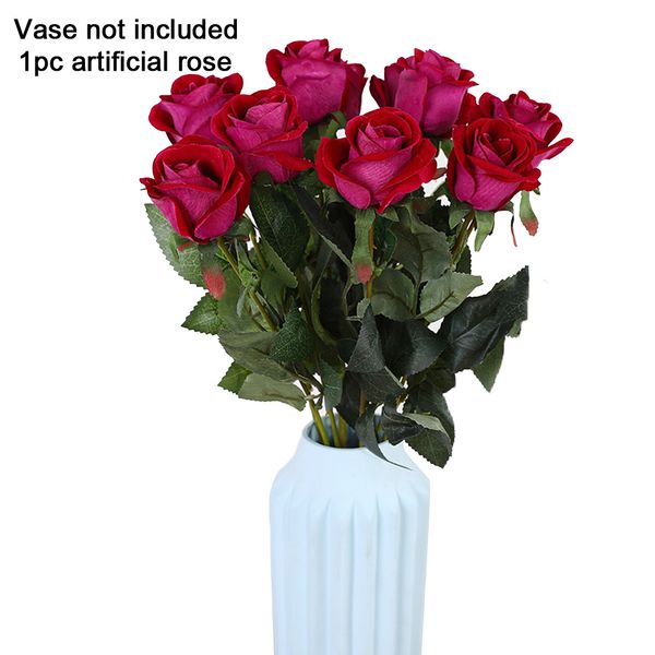 

party artificial flower wedding decoration fake rose gift living room diy floral