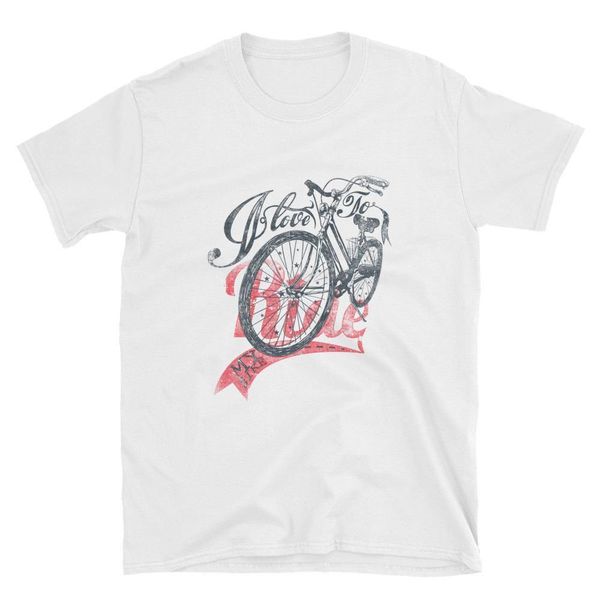 

2019 new mens t shirts love to ride bicycle art inspired men's t-shirt 100% cotton brand new t-shirts