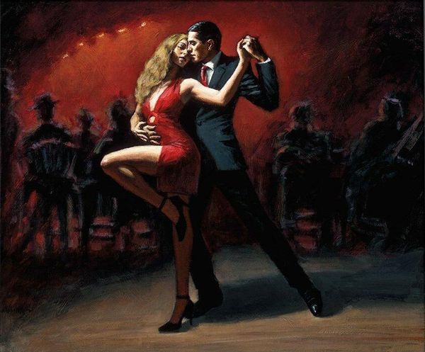 

fabian perez - тенго ан сан-тельмо home decor расписанную hd печать картина маслом на холсте wall art canvas картинки 200809