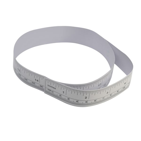 

vinyl silver sewing machine sticker self adhesive metric measure tape rulers