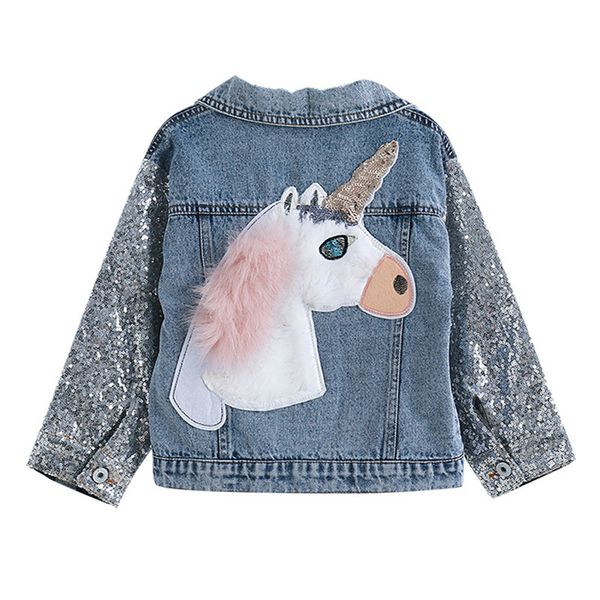 

melario denim jacket for girls coats children clothing autumn baby girl clothes outerwear jean jackets and coats for child girls, Blue;gray