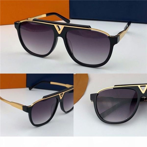 

popular wholesale outdoor men mascot sunglasses 0936 metal plus plate square frame retro avant-garde design style quality, White;black