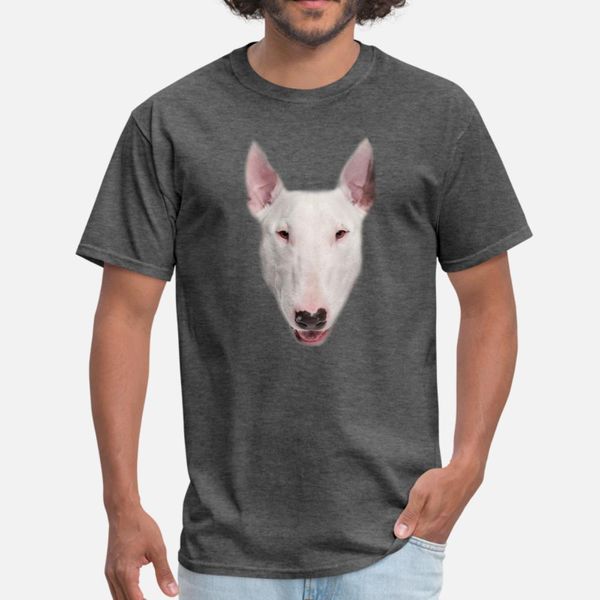 

bull terrier face t shirt men designing cotton size s-3xl novelty anti-wrinkle breathable spring autumn trend shirt