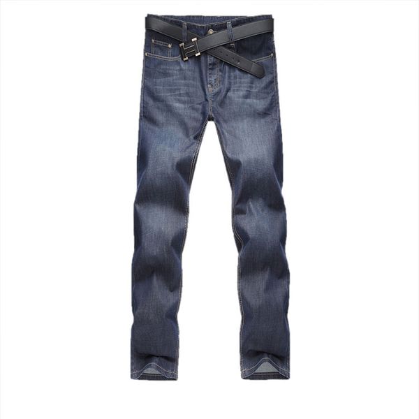

men's jeans 2021 arrival four seasons style men denim fashion casual solid loose large size 30-48, Blue